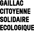 logo Gaillac citoyen solidaire ecologique